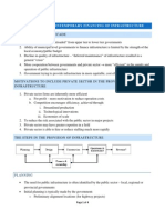 Plan 484 Lectures 9 Course Notes-contemporary Financing of Infrastructure