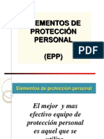 Elementos de Proteccion Personal EPP - PDF