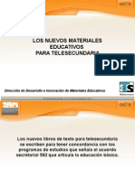 Nuevos materiales Educativos