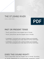 The ST Johns River Verb Tense Practice