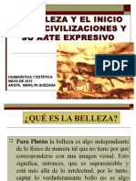 La Belleza y El Inicio de Las Civilizaciones y Su Arte Expresivo