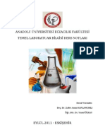 Temel Laboratuvar Bi̇lgi̇si̇ Ders Notu 2011