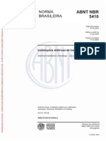 NBR 05410 2004 Corrigida 2008 - Instalações Elétricas de Baixa Tensão