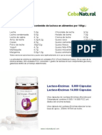 Lactase Enzimas