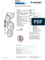 Datasheet Ei Bimetal Thermometer