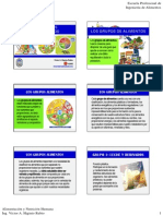 Grupos de Alimentos PDF