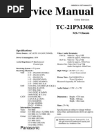 Panasonic Tc-21pm30r 