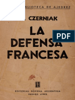 S L CZERNIAK M. La Defensa Francesa (1954) SP 141 PDF