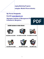 Download Pricing Strategies Mobile Phone Industry by pryprv SN27965616 doc pdf