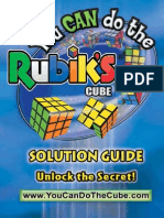 Rubic's Cube Solution Guide