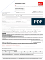 Travel Insurance Claim Form