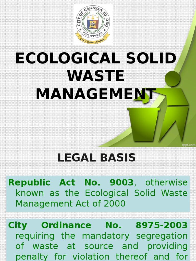 Solid Waste Management Waste Management Landfill