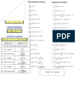 Formulas Ecuacion Diferenciformulas ecuaciones diferencialesal