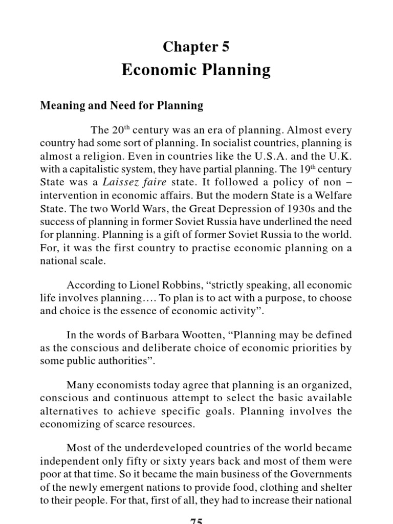 Economic Planning IndiaNW | PDF | Market Economy | Economic Development