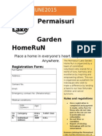 Home Run Registration Form