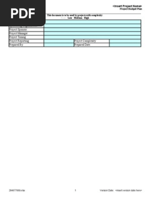 3-2-4 Plan Budget Plan