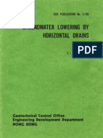 Groundwater Lowering by Horizontal Drains-D.J.craig-1985
