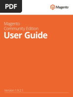 Magento Community Edition User Guide