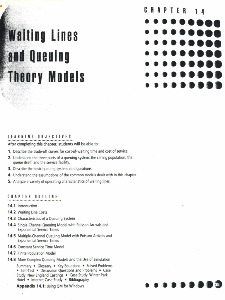 Queuing Model PDF | PDF