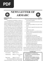 Download News Letter of Armarc by prashantjha192124 SN27970425 doc pdf