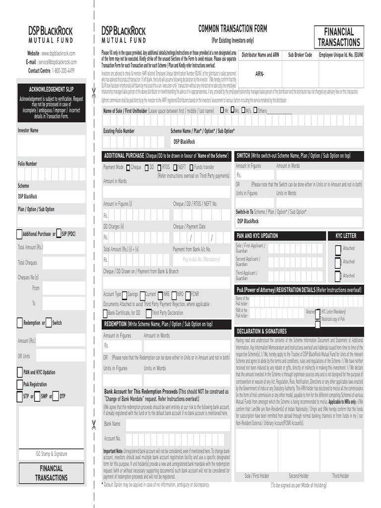 Dsp Blackrock Mutual Fund Invest Online