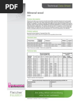 Mineral Wool Slab