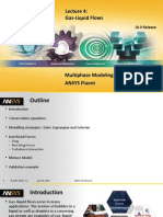 Fluent Multiphase 16.0 L04 Gas Liquid Flows