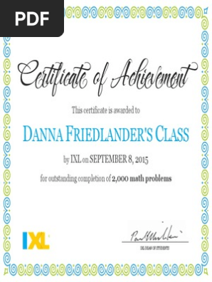 sept  certificate