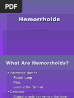 Hemorrhoids