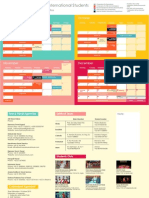 2015/2016 Calendar of International Students: September October