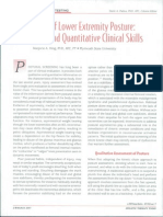 Qualititative and Quantitaative Assessment of Lower Extremity Posture