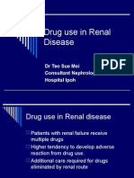 Drug use in Renal Disease