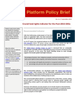 No. 11 Policy Brief Land Right Indicator