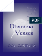 S.N. Goenka - Dhamma Verses
