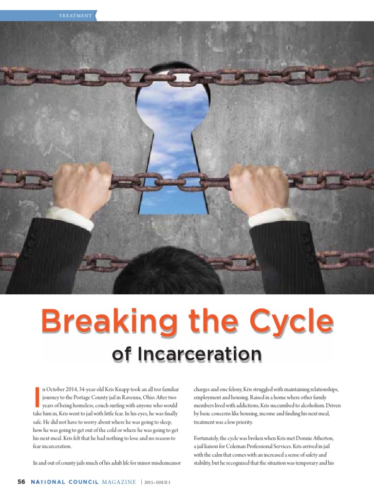 Breaking The Cycle of Incarceration From National Council Magazine 2015