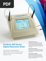 Digital biometric ruler for eye measurements
