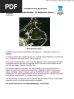 Accelerator Details - The Anti Proton Source