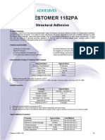 Crestomer, Adhesivo Estructural de Alta Resistencia