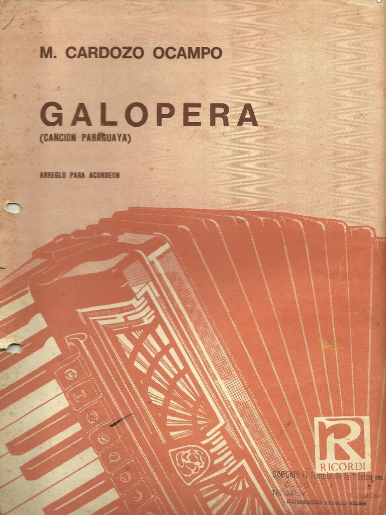 Galopera (Canción Paraguaya) | PDF