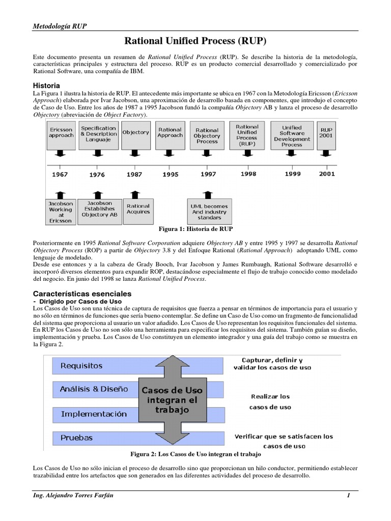 Imprimir Metodologia RUP | PDF | Caso de uso | Software