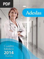 Cuadro Medico Adeslas 2014