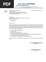Contoh Surat Tanda Terima Dokumen
