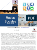 Estudio Redes Sociales Analitika Marketing and Research Salvador
