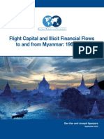 Flight Capital and Illicit Financial Flows to and from Myanmar