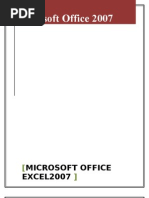 Download Ms Excel Notes by msaizad SN27977325 doc pdf