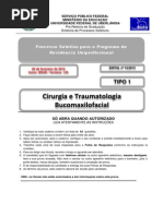 Prova ResBucomaxilo 2014