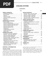 1999 Jeep TJ Wrangler Service Manual - 07. Cooling System