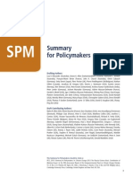 IPCC (2013) AR5WG1 Summary for Policy Makers (SPM) 