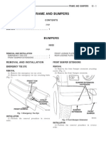1999 Jeep TJ Wrangler Service Manual - 13. Frame and Bumpers