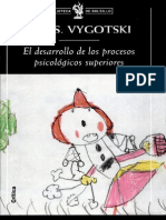Vygotski 2009 El Desarrollo de Los Procesos Psicologicos Superiores PDF